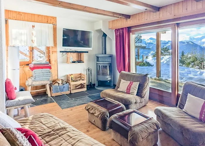 Daire Appartement-chalet A Pres Des Pistes Verbier