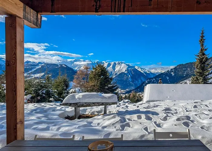 Daire Appartement-chalet A Pres Des Pistes