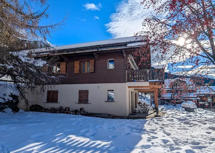 Daire Appartement-chalet A Pres Des Pistes *